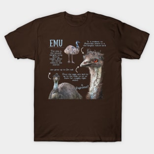 Animal Facts- Emu T-Shirt